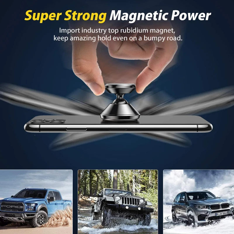 Universal Magnetic Car Phone Holder Magnet Mount Mobile Cell Phone Stand Dashboard Phone Holder GPS Support For iPhone Samsung
