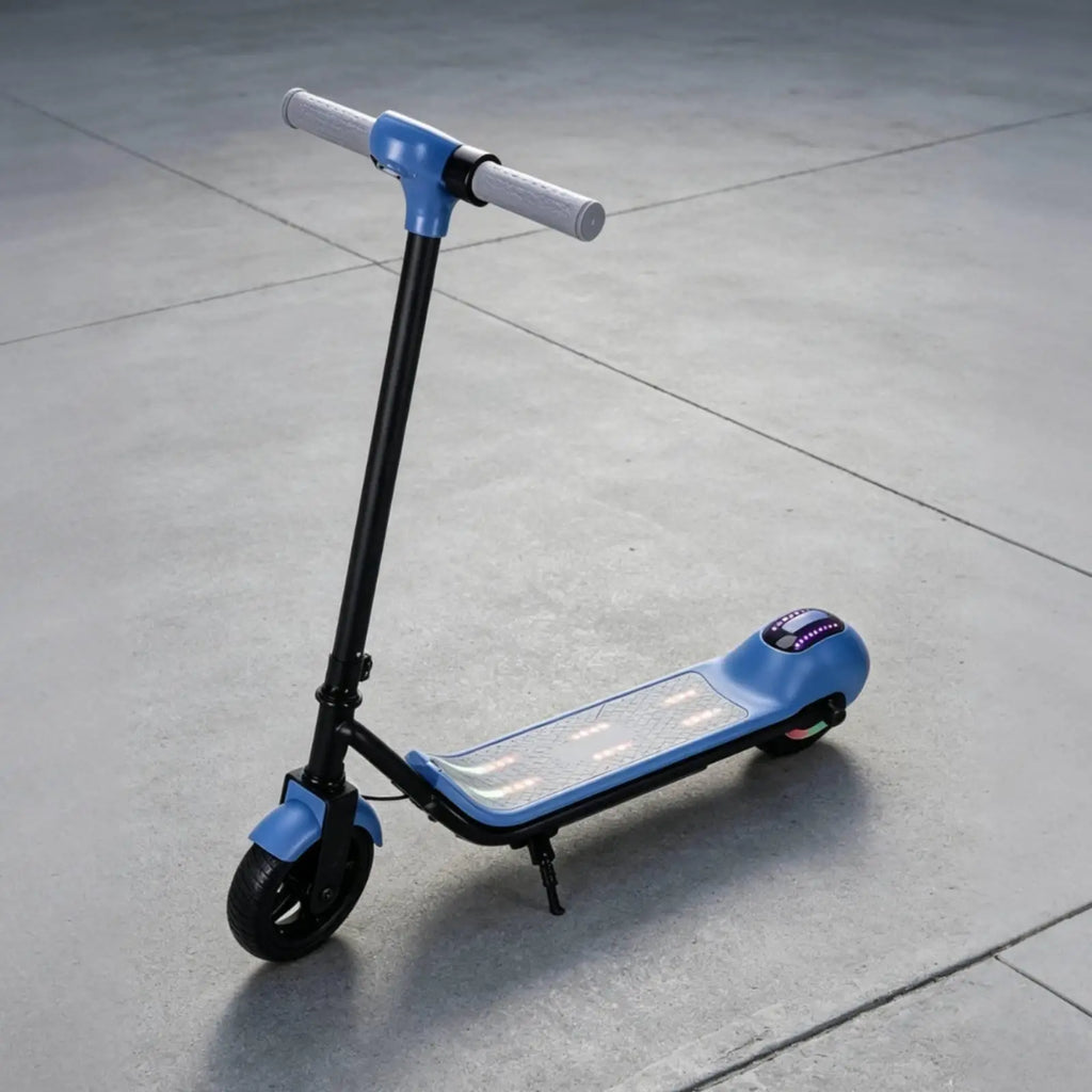 Kids Ride on Electric Scooter with Aluminum Frame and IPX5 Waterproof for Outdoor Play Time