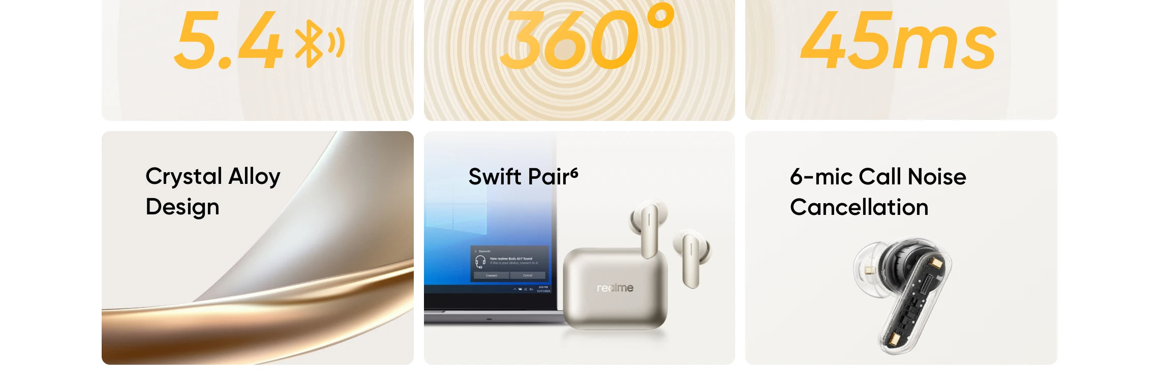 Global Version realme Buds Air 8 55dB Ultra Depth Noise Cancellation True Wireless Earphone Bluetooth 5.4 Earbuds LHDC 5.0 IP55