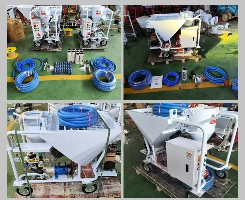 Electric Mortar Spraying Machine Gypsum Plaster Sprayer Cement Spray Pump Mortar Sprayer for Wall Decoration