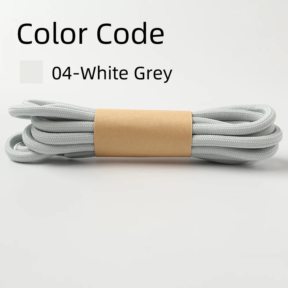 Traditional Shoelaces for Yee 350/700/Slides Sneakers, Round Laces Women Men 18 Color Options (Red/Off-White)