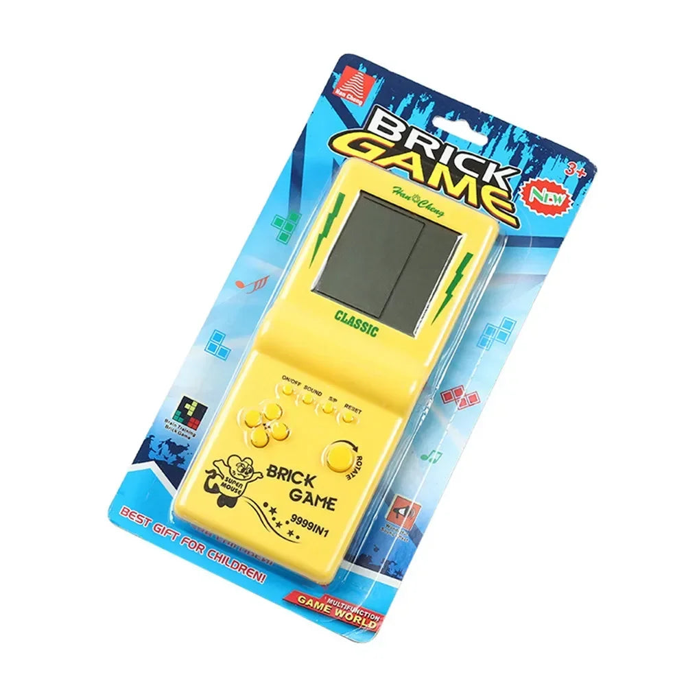3.5" Game Console For Tetris Console Retro Handheld Game Players Mini Children's Nostalgic Pocket Games Machine Kids Puzzle Toys