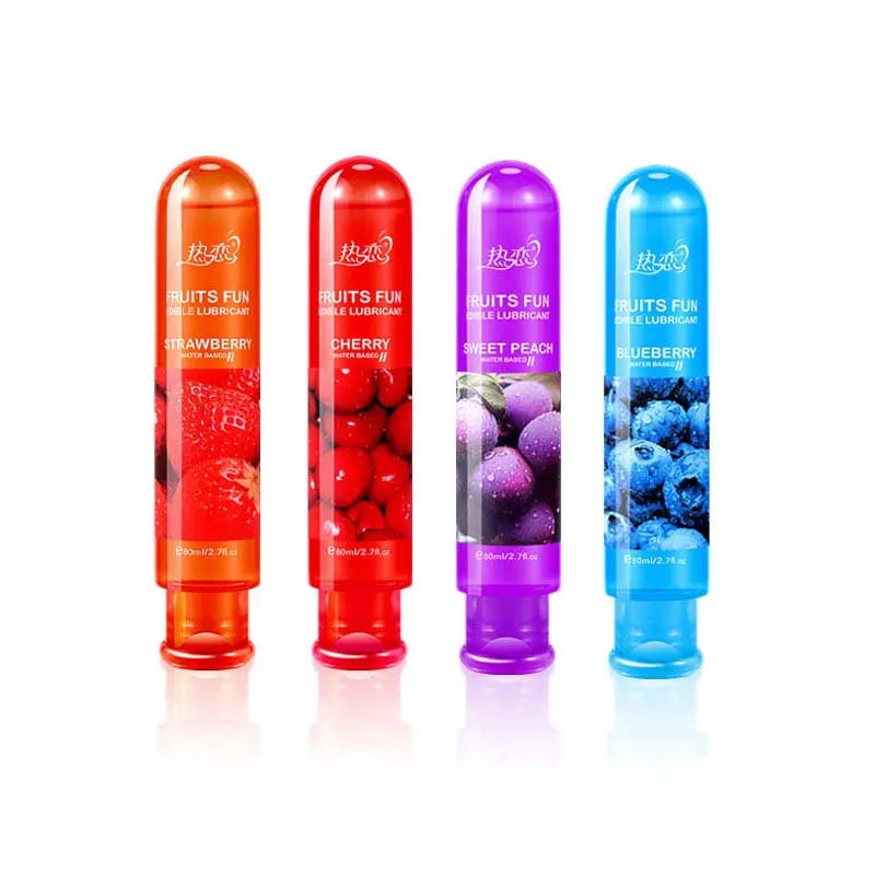 Fruity Love Gel Sex Lubricant Anal Lubrication for Intimate Sessions Combination Packaged Moisturizing Love Gel
