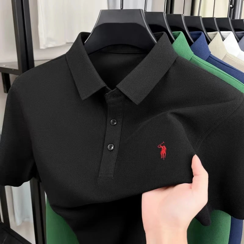 Polo Premium Hombre Manga Corta | Lujo y Estilo - Perfecto para Verano