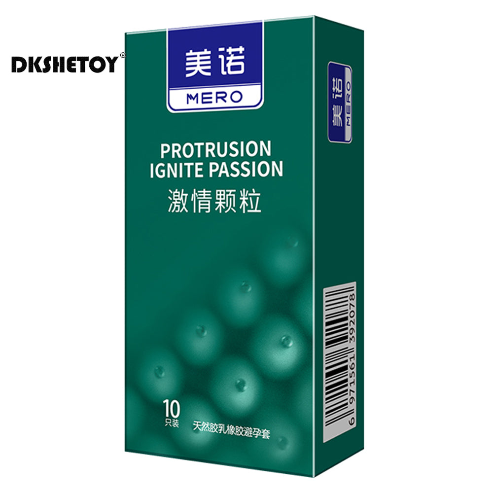 10pcs Spiked Threaded Ultra-Thin Special Condoms Sex Toys For Men 18+ Lubricanted Pussy Stimulation Penis Sleeve Adult Sex Shop