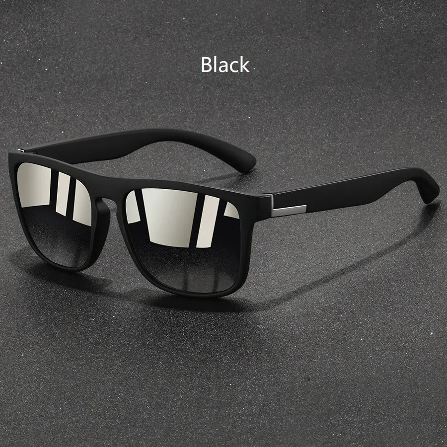 Lentes de Sol Vintage Cuadrados – Unisex Pesca Manejo Antirreflejo