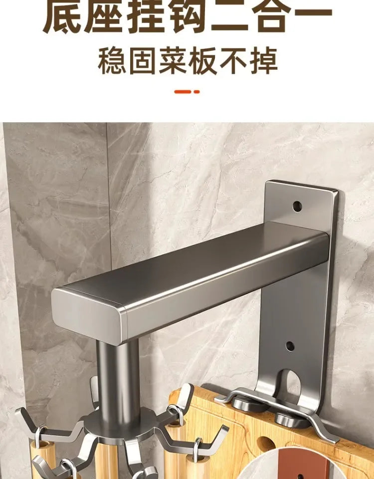 Gancho Giratorio 360° para Cocina - Organizador Multiusos