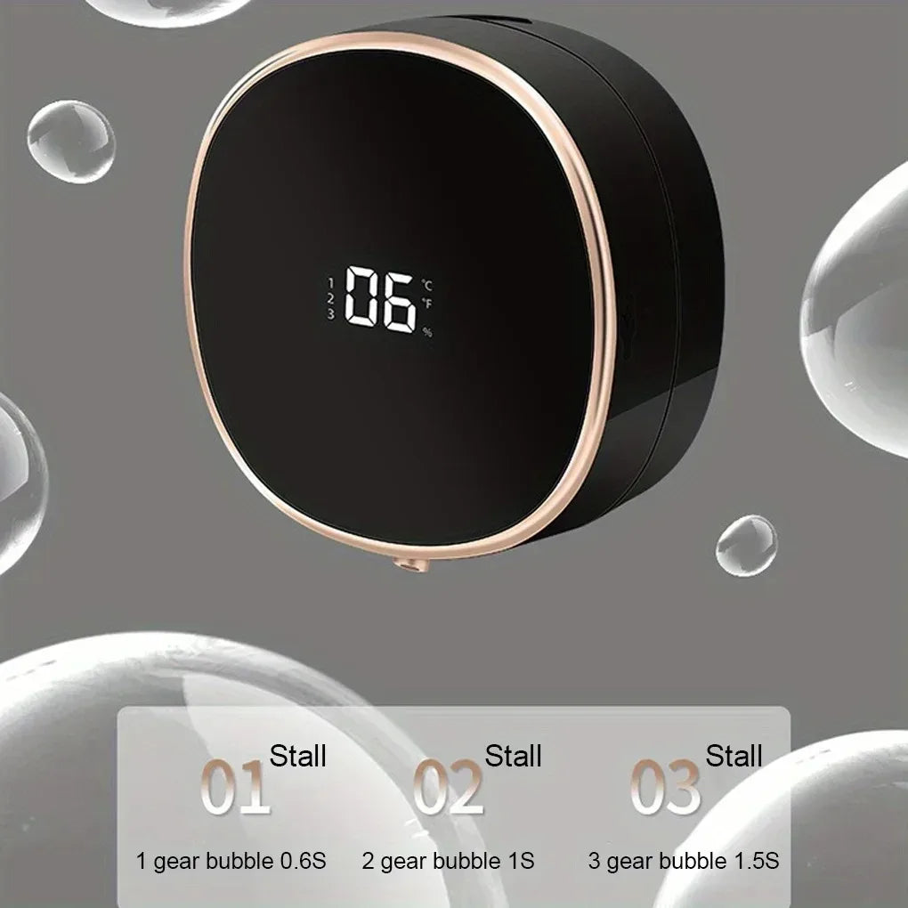 Touchless Automatic Soap Dispenser Adjustable Intellisense USB Rechargeable for Kitchen Bathroom Sink Household