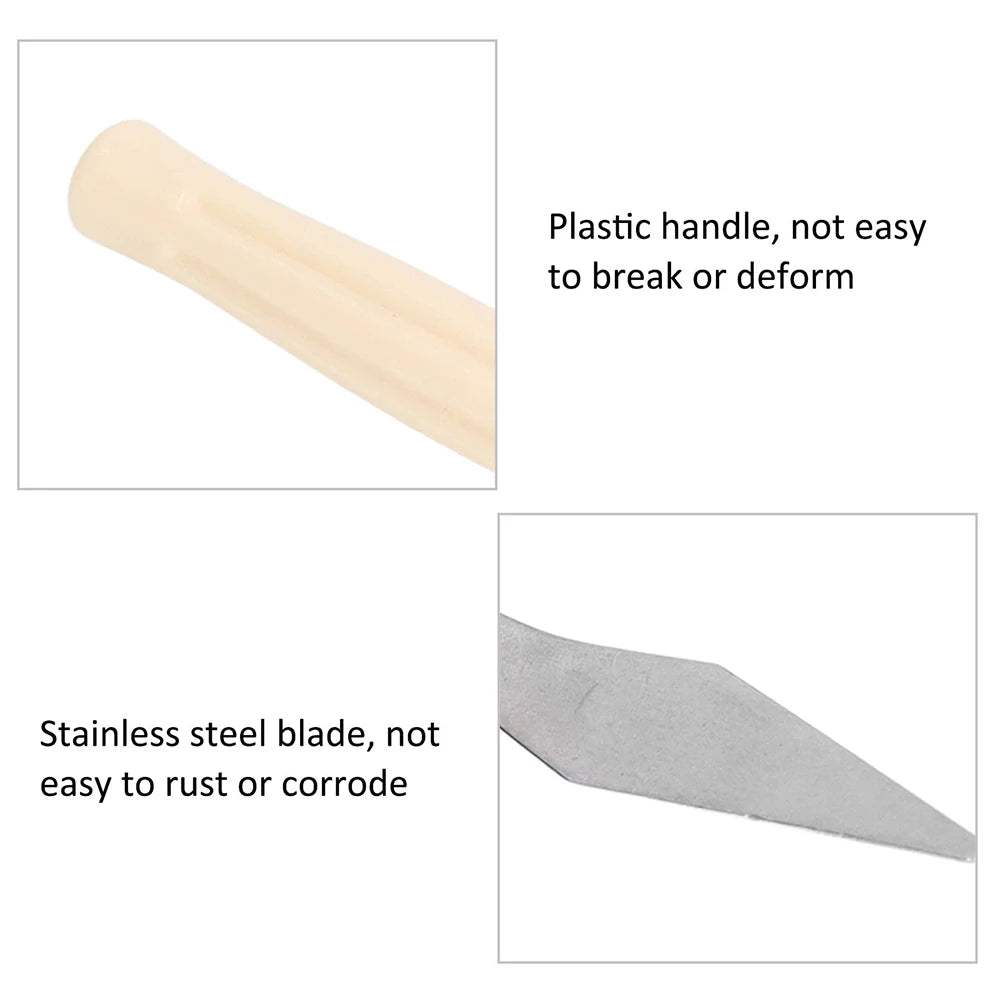 7pcs/Set Oil Paint Knife For Cake Painting Design Accessories Mini Palette Knife Baking Spatula Clay Sculpting Tool