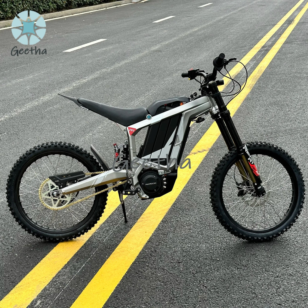 Moto Eléctrica de Cross 72V 8000W | Todoterreno para Adultos - ¡Velocidad Extrema!