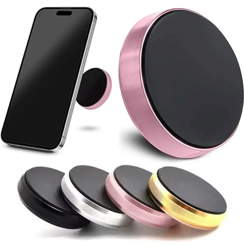 Magnetic Car Mobile Phone Holder Universal Car Cell Phone Stand For iPhone OPPO Huawei Dashboard Wall Mounted Car Magnet Sticker