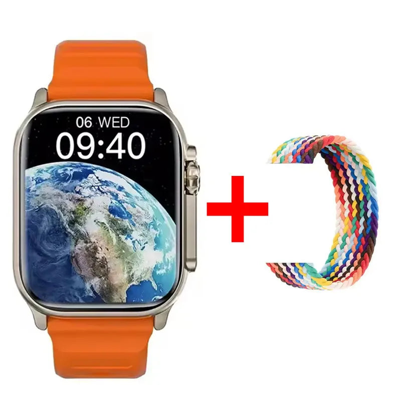 Watch 10 Ultra Smart Watch 49mm 2026 New NFC Men Women GPS Track Bluetooth Call BT Music Games Wireless Charging Smartwatch