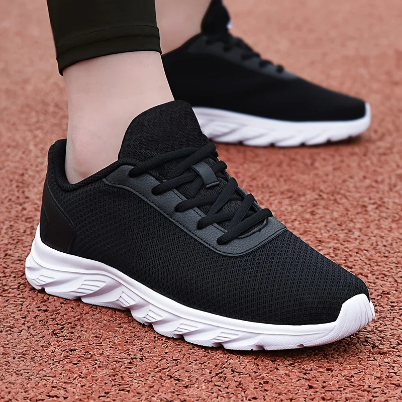 2026 Men's Sneakers Thick Sole Comfortable Casual Shoes Lightweight Breathable Fashion Running Shoes Luxury Male Tenis Masculino