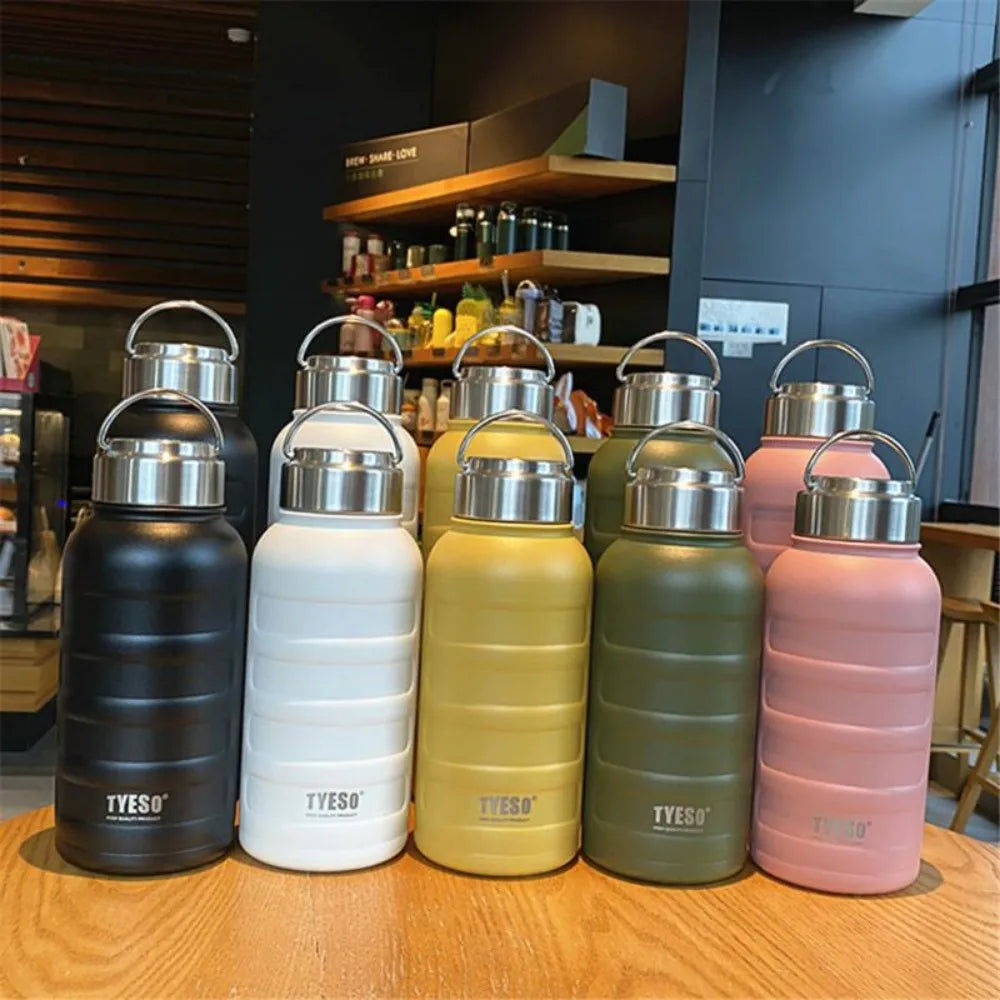 1000ml 750ml 360ml Double Stainless Steel Thermos Mug Portable Sport Vacuum Flask Large Capacity Thermal Water Bottle Tumbler