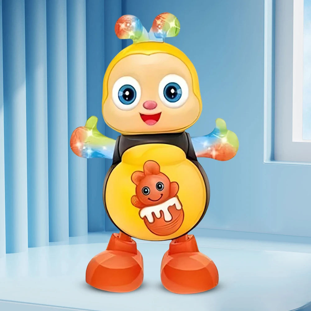 Cartoon Educational Toys with Lights & Music Interactive Singing Animal for Kids Christmas Birthday Gifts for Boys Girls