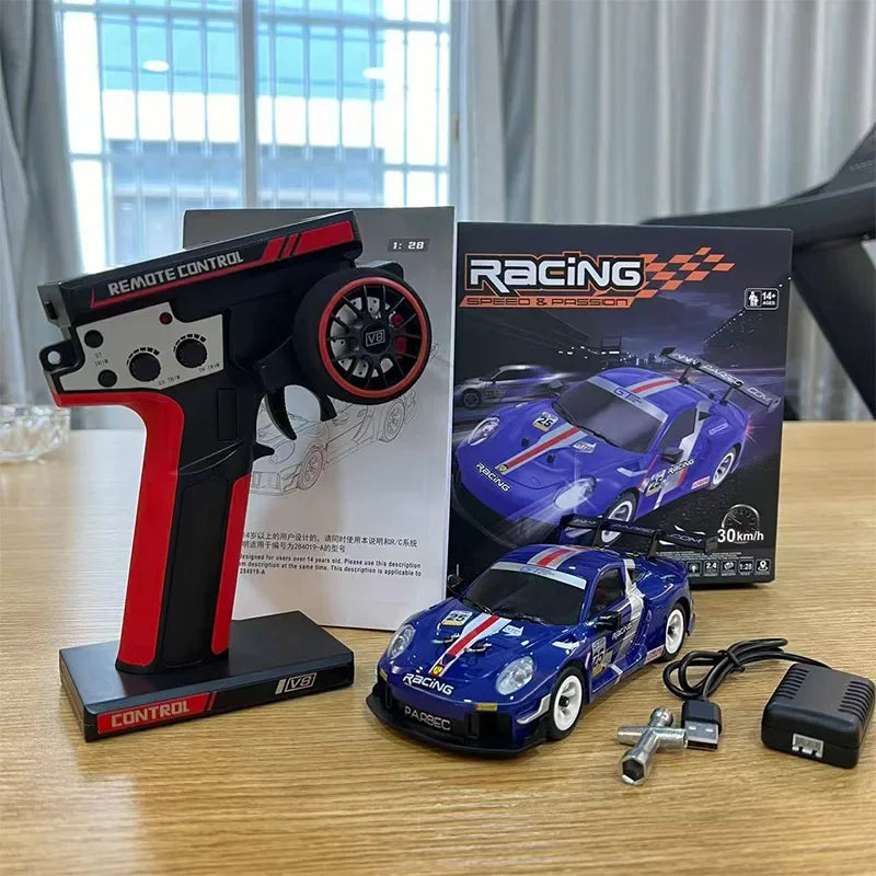Wltoys RC 1/28 30Km/H 284191 Remote Control High Speed Racing Mosquito 2.4GHz Off-Road RTR Rally Drift Car