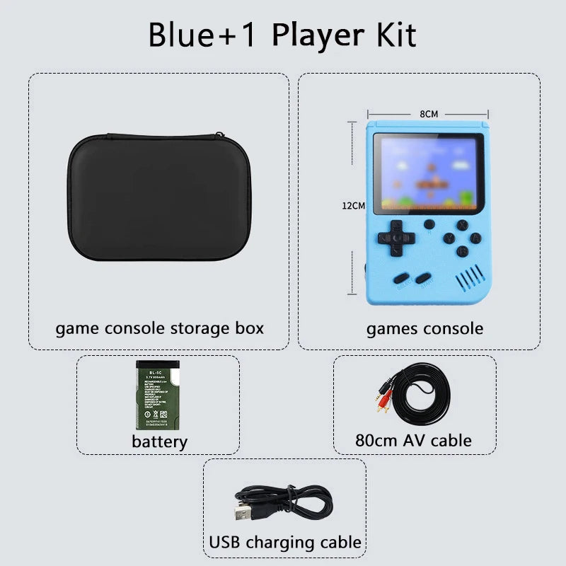 Built-in 500+ Classic Games Children's Handheld Game Players for Gameboy Output Emulator Charging Can Be Connected To The TV