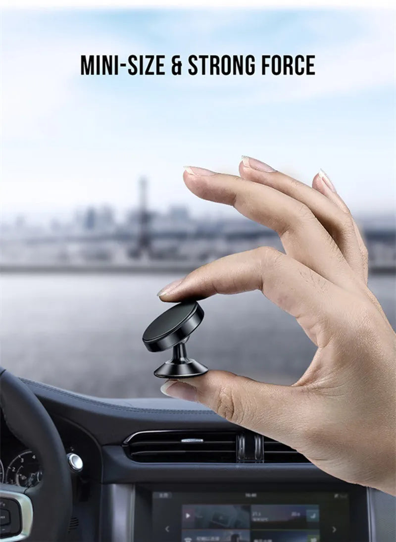 Universal Magnetic Car Phone Holder Magnet Mount Mobile Cell Phone Stand Dashboard Phone Holder GPS Support For iPhone Samsung