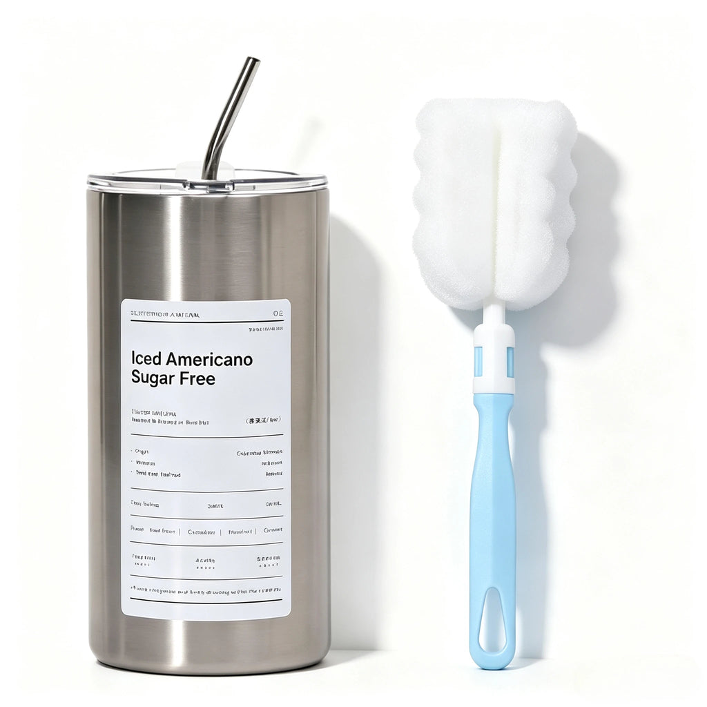 Portable 600ml Thermos Cup 304 Stainless Steel Coffee Mug Thermal Leak-proof Water Bottle with Straw Insulated Bottle Drinkware