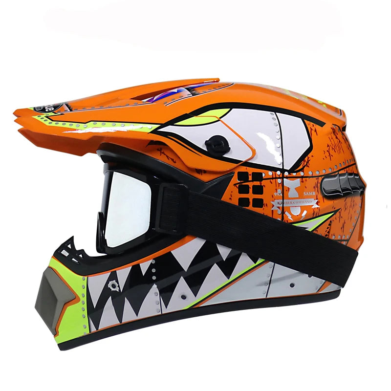 Casco Infantil Todoterreno | Downhill y Motocross - Seguro y Resistente