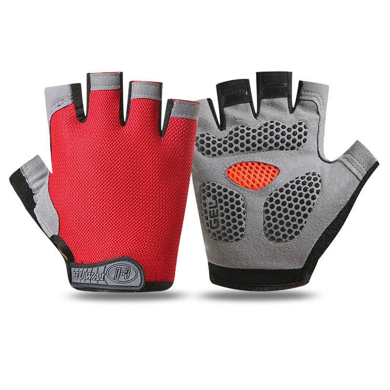 Guantes de Gym Sin Dedos – Fitness Ciclismo Antideslizante Unisex