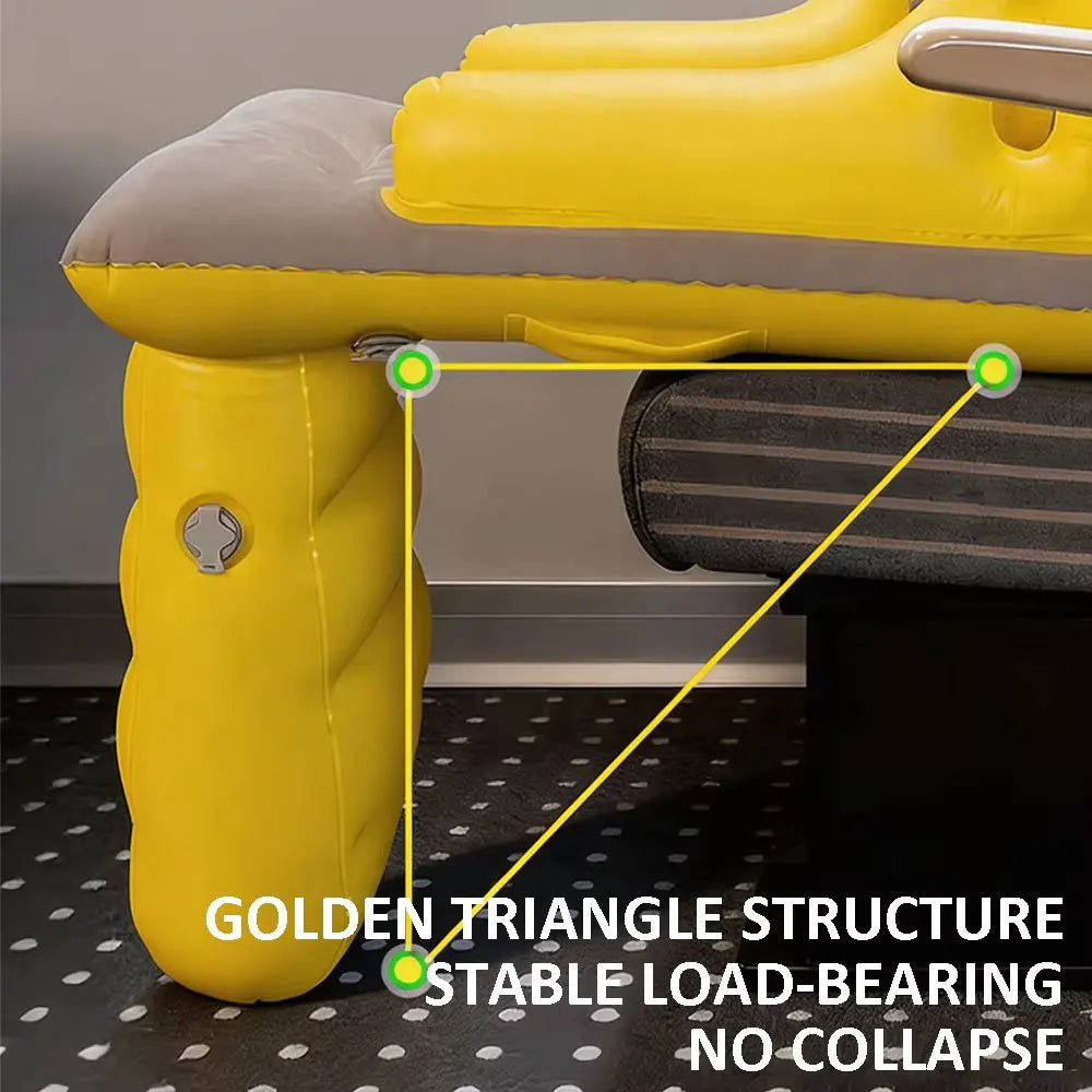 Portable Toddler Airplane Bed For Kid Baby Mattress Air Bed Seat Extender Sleeping Mattress Seat For Travel Car Road Trip