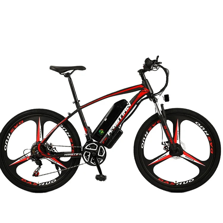 750W Electric Folding City Bike 48V 48V Lithium Battery Steel Frame Electric Mountain Bike With Fat Tire