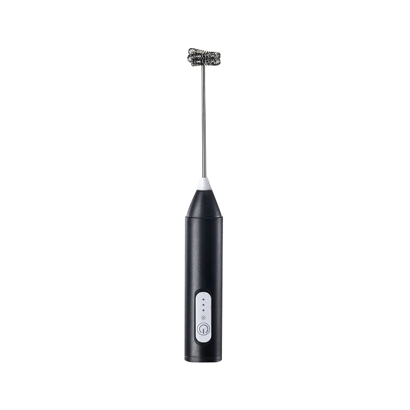 UPGRADED Electric Coffee Frother/MILK Whisk+Egg Beater MINI Food Blender USB Rechargeable Handheld Three Speeds Espresso Tools