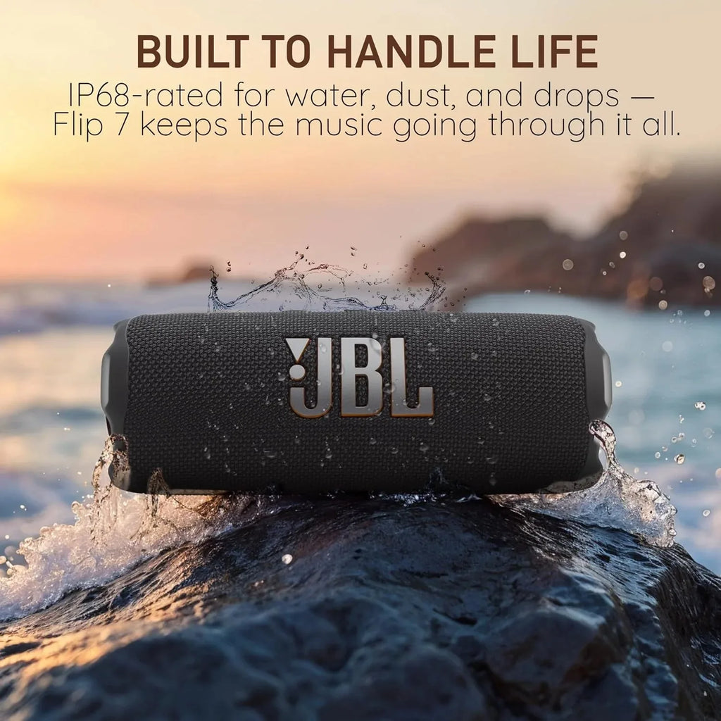JBL Flip 7 Portable Bluetooth Speaker IP68 Waterproof Wireless Outdoor Speaker 14H Playtime Stereo Bass Sound Box Flip7