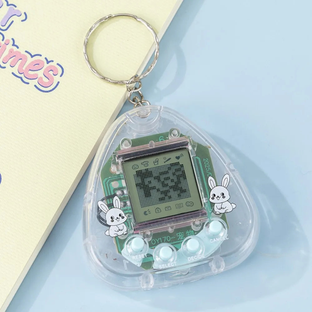 Multilingual Virtual Electronic Pet Tamagotchi Toy, Pixel Screen Digital Animal Game Machine, Kids Gift