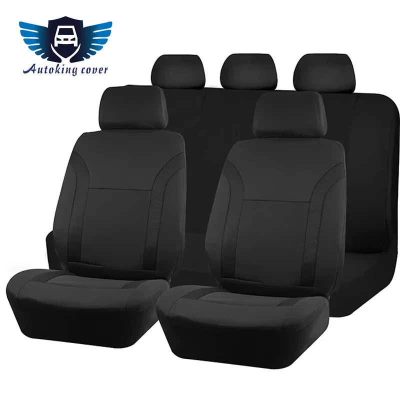 Universal Breathable Car Seat Covers Air Mesh Fabric Splicing With Polyester Fabric Fit For Most Car Suv Accessories Interior