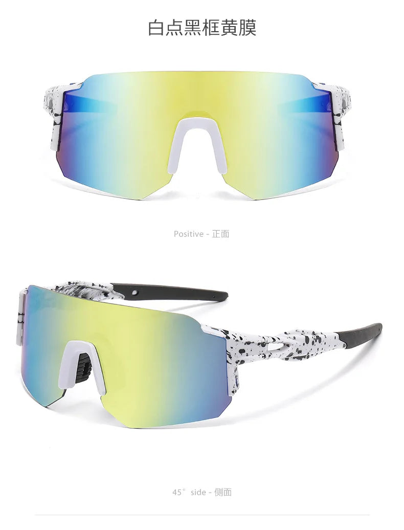 New Square Ski Big Sunglasses Men Riding Sunglasses Driving Glasses Outdoor Sports Women Ski Goggles Large Protective Glasses