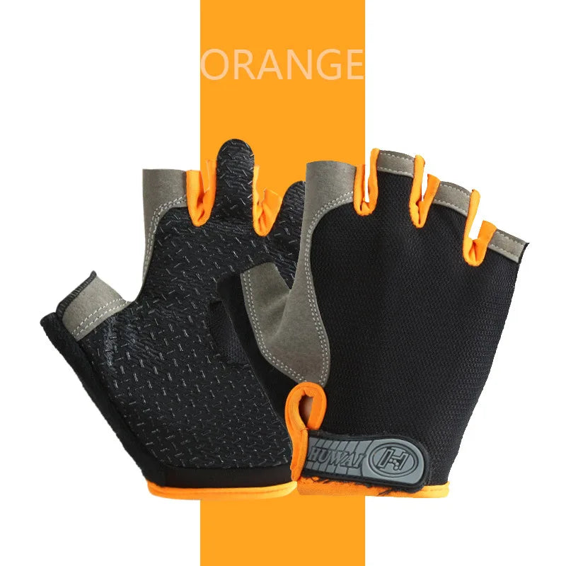 Guantes Ciclismo y Pesca Sin Dedos – Transpirables Antideslizantes Unisex