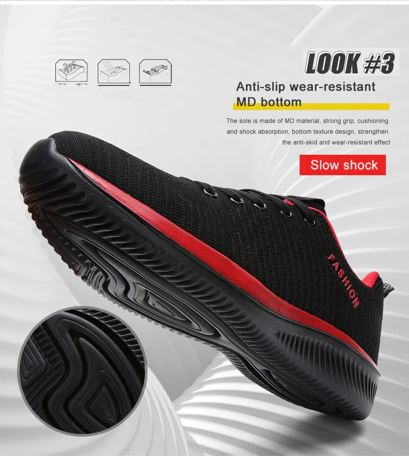 Zapatillas Tejidas Unisex - Running y Gym Transpirables