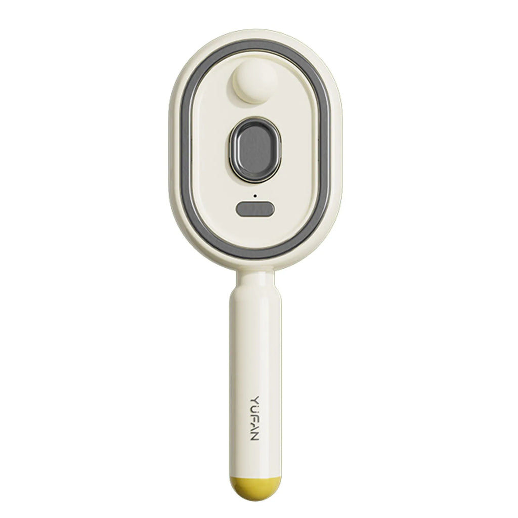 Electric Steam Brush USB-C Charging Wet Electrics Hairbrush Rechargeable Steams Hair Straightener for Both Long & Short Hairs
