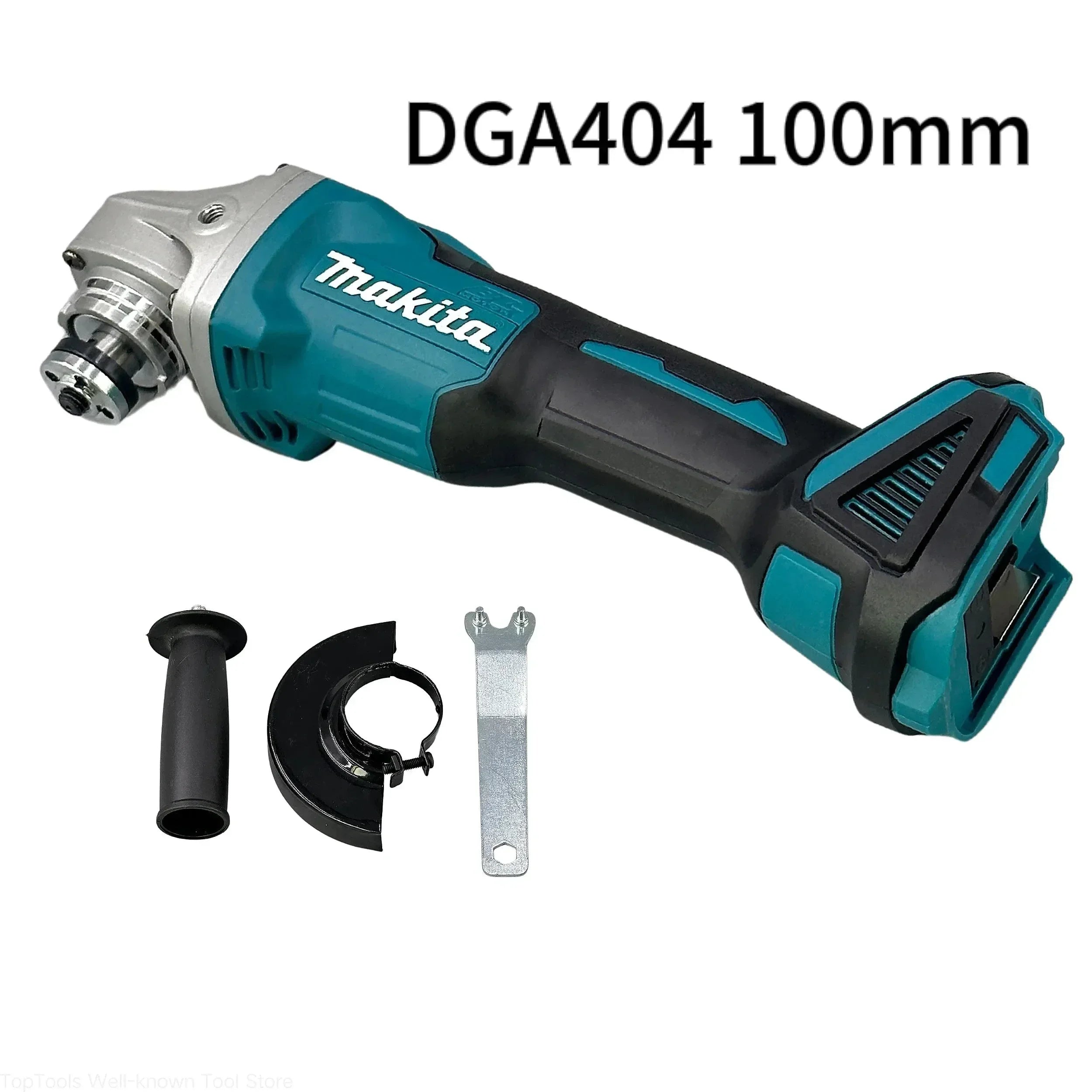 Makita DGA404 18V 6.0Ah 125mm Brushless Lithium Battery Angle Grinder Rechargeable Cutting Machine Multi-functional All-in-one B