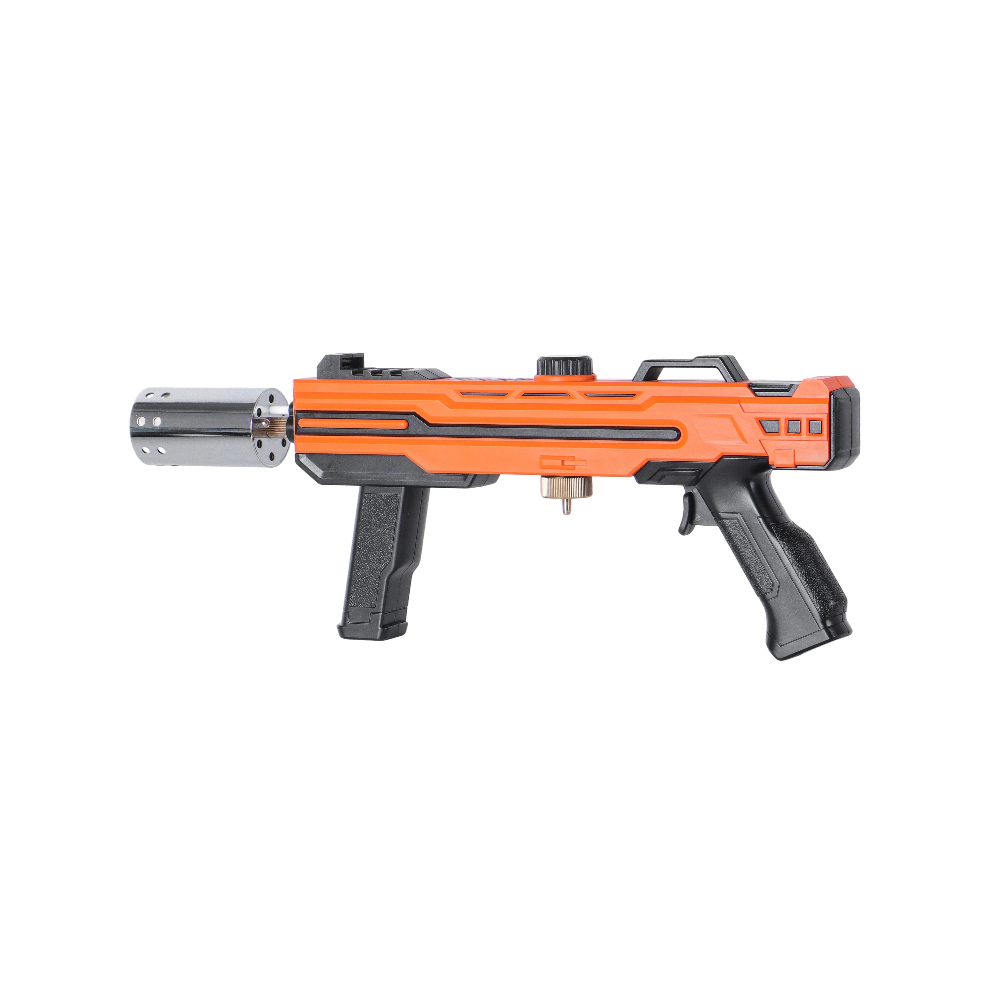 Propane Burner Gun with Adjustable Flame, Portable Torch Head for BBQ, Grill, Sous Vide, Campfire & Charcoal Lighting