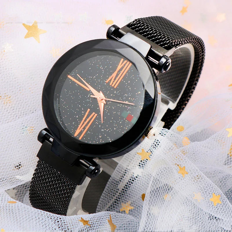 Milan Magnetic Mesh Belt Watchband For Citizen D-W Longines Omega Samsung Huawei Watch Strap Men and Women Bracelet 18 20mm 16mm
