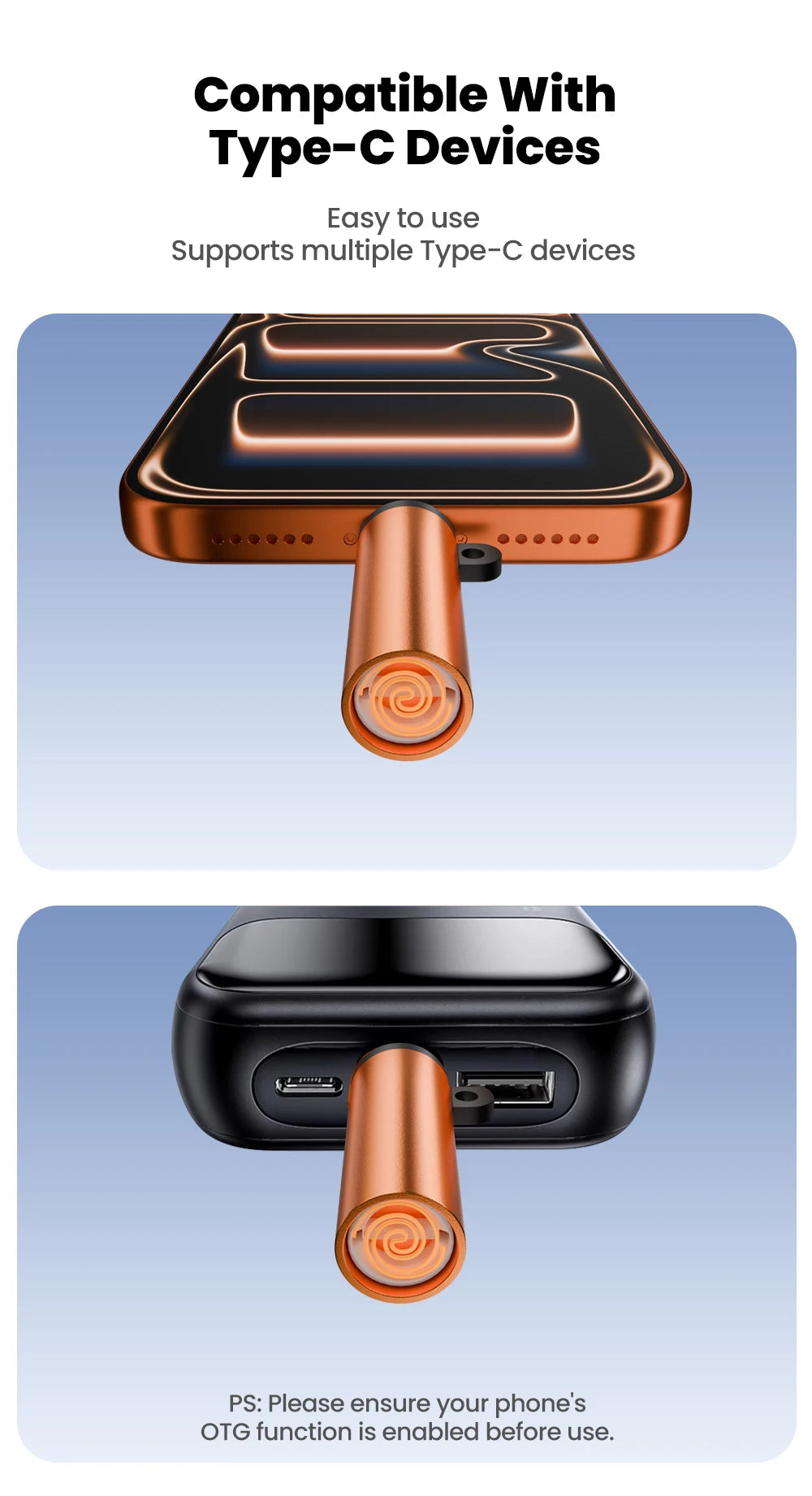 Encendedor USB-C Mini - Soplado Automático Recargable