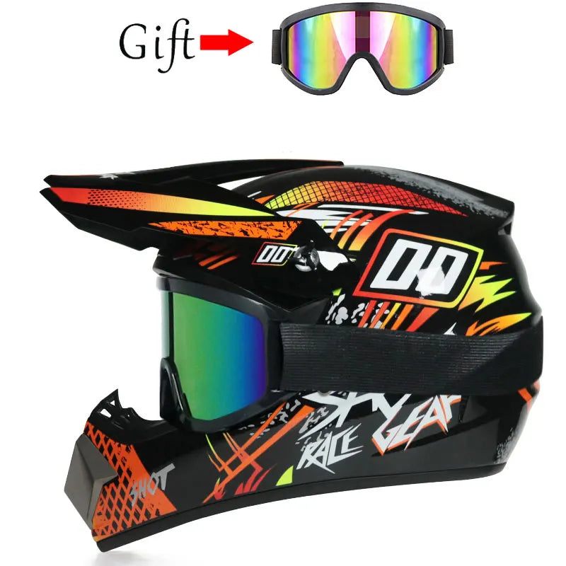 Casco Infantil Todoterreno | Downhill y Motocross - Seguro y Resistente