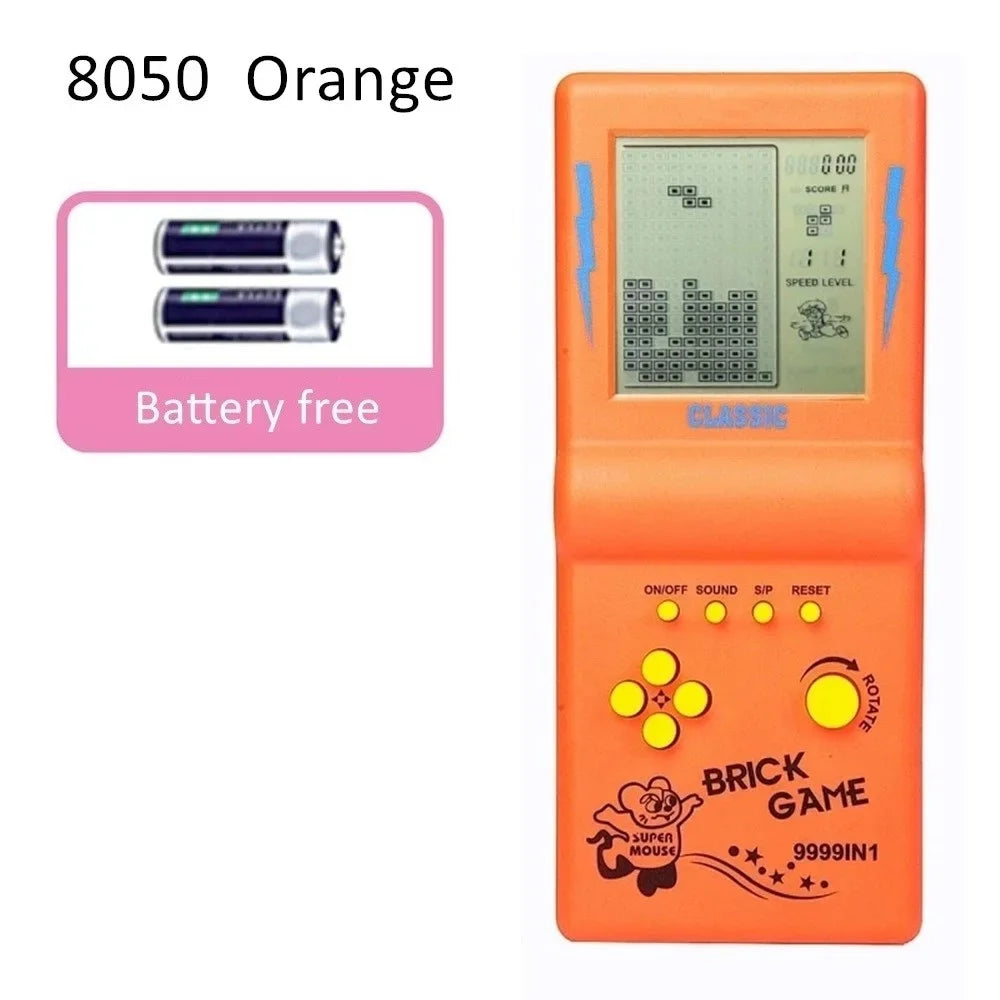 3.5" Game Console For Tetris Console Retro Handheld Game Players Mini Children's Nostalgic Pocket Games Machine Kids Puzzle Toys