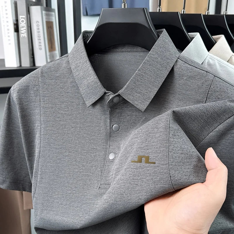 Polo Deportivo Hombre Manga Corta | Estampado Verano - Fresco y Versátil