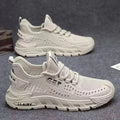 New Men's Sneakers Thick Sole Comfortable Casual Shoes Lightweight Breathable Fashion Running Shoes Luxury Male Tenis Masculino