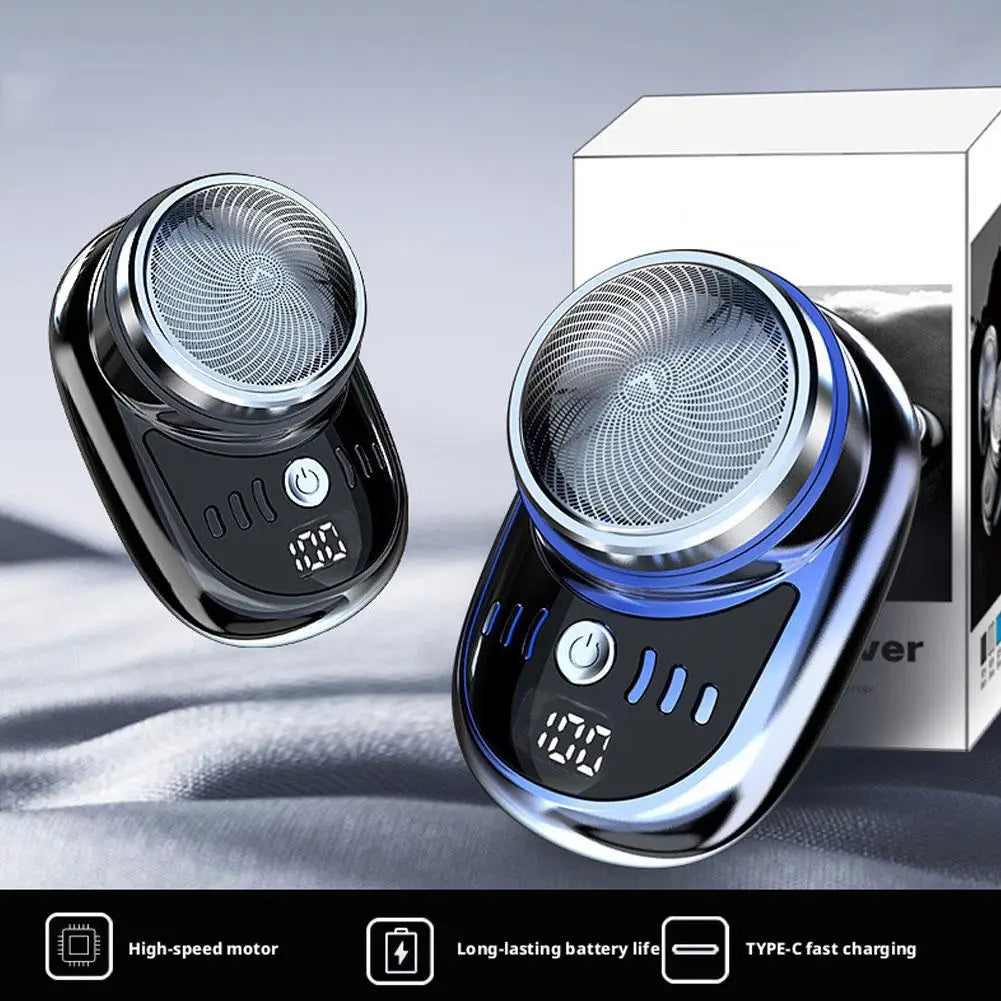 Electric Shaver Men's Shaver Washing Mini Beard Knife Compact And Portable Rechargeable Beard Trimming Tool