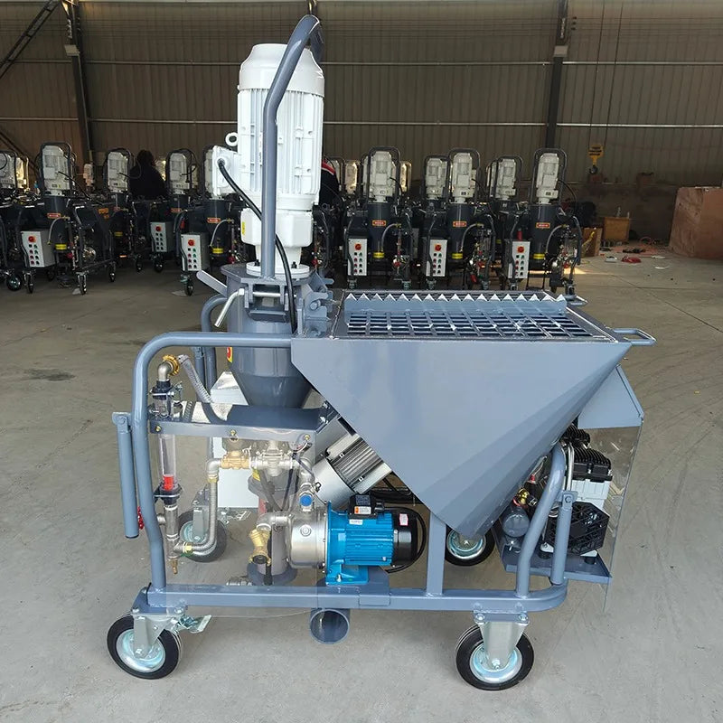 Electric Mortar Spraying Machine Gypsum Plaster Sprayer Cement Spray Pump Mortar Sprayer for Wall Decoration