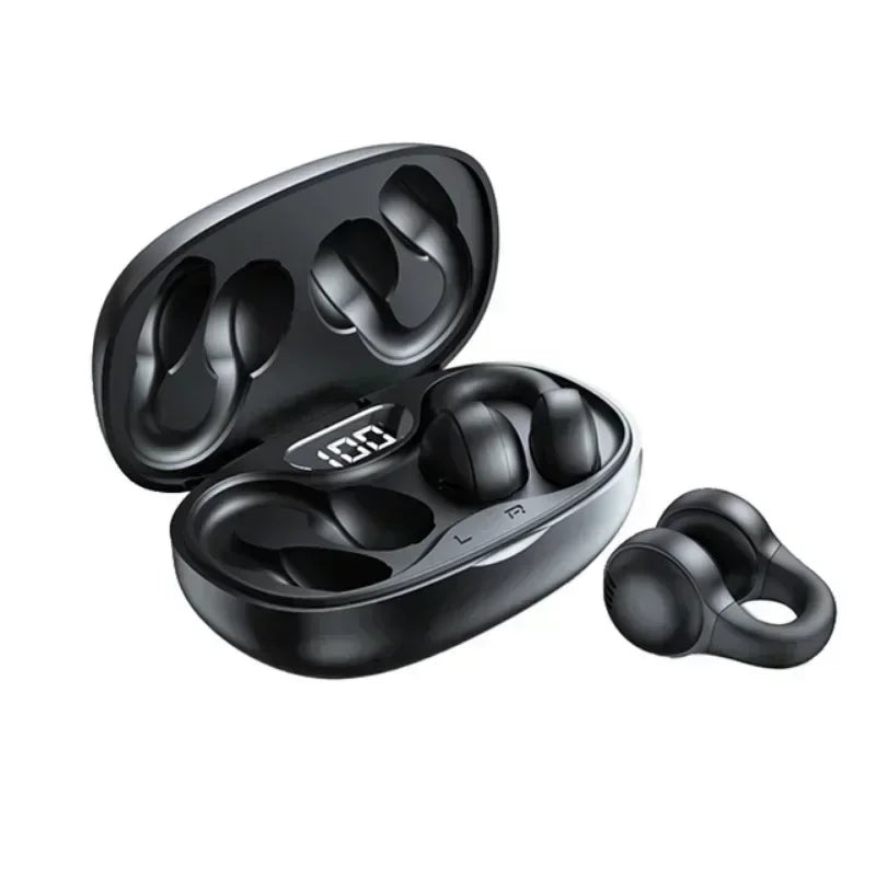 NEW X58 Wireless Earphone Noise Reduction Bluetooth LDE Power Display Earbuds in-Ear Headsets with Mic Touch Control for Phone
