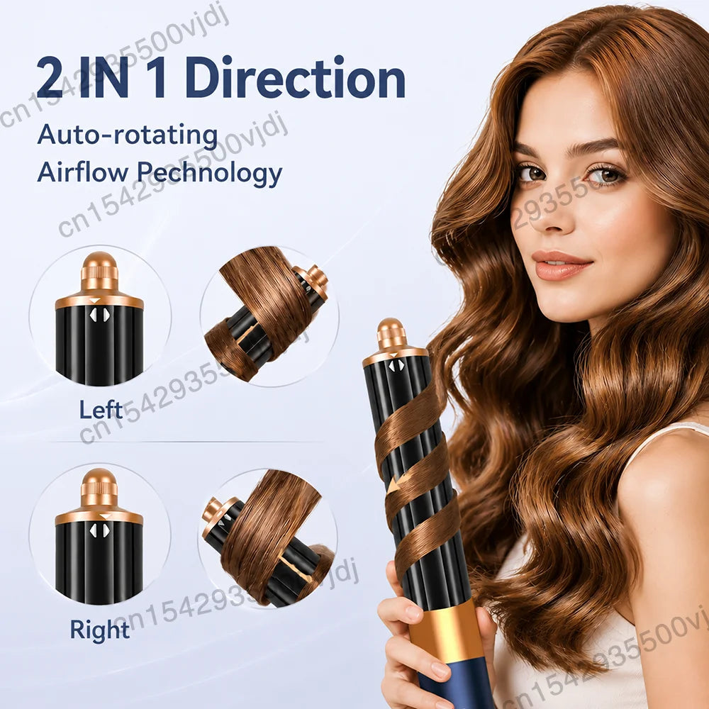 TINSOL 7-in-1 Air Styling Hair Dryer, 110,000 RPM High-Speed Hair Care, Ionic Hair Dryer, Automatic Curling Set