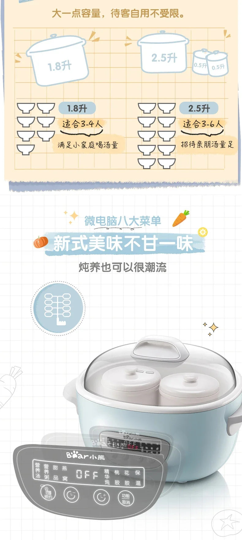 New household multi-functional three-layer stainless steel large-capacity vegetable boiler electric steam engine