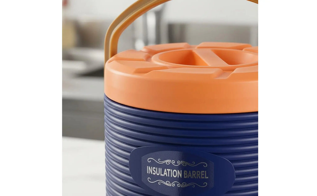 Stainless Steel Insulated Container Long-Lasting & Sturdy Large Capacity Thermal Jug Insulated Beverage Dispenser Leak-Resistant