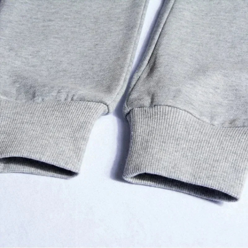 Men's Autumn Winter Jogging Pants Fleece Lined Sweatpants Casual Cotton Running Trousers Breathable Fitness Gym Sportswear